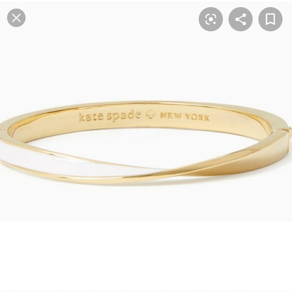 NWT Kate Spade Do The Twist Hinged Bangle